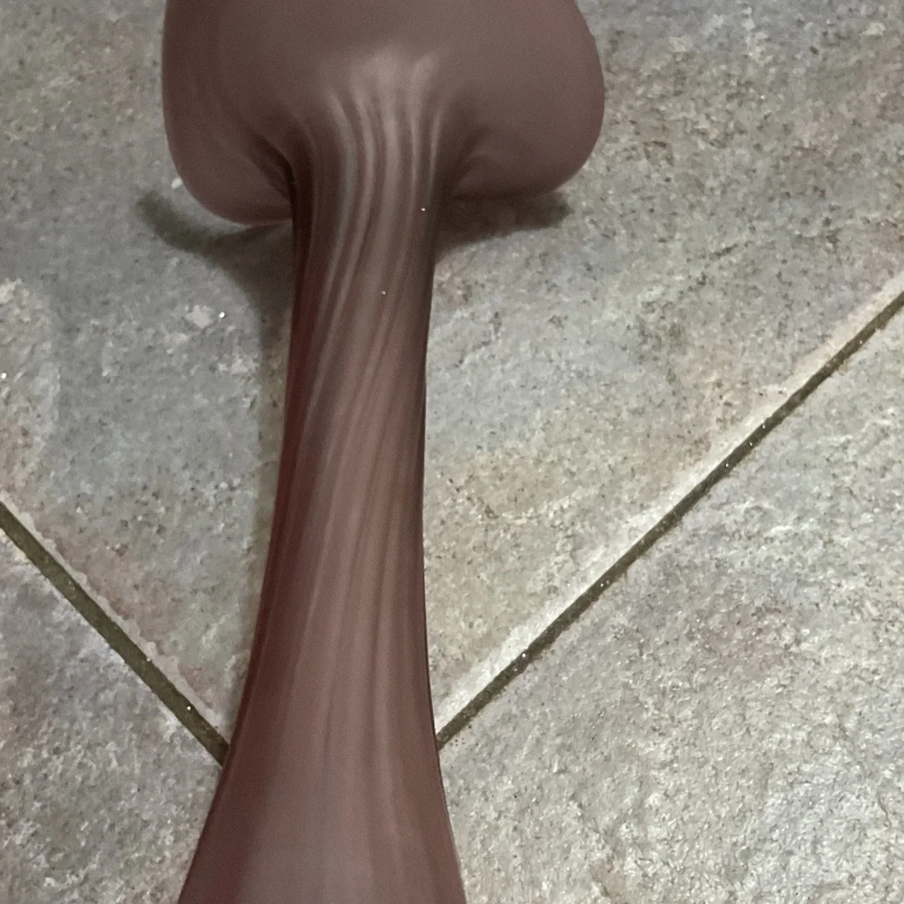 Elegant Purple glass vase